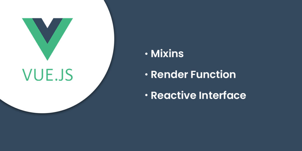 Vuejs Mixins, function, reactive interface